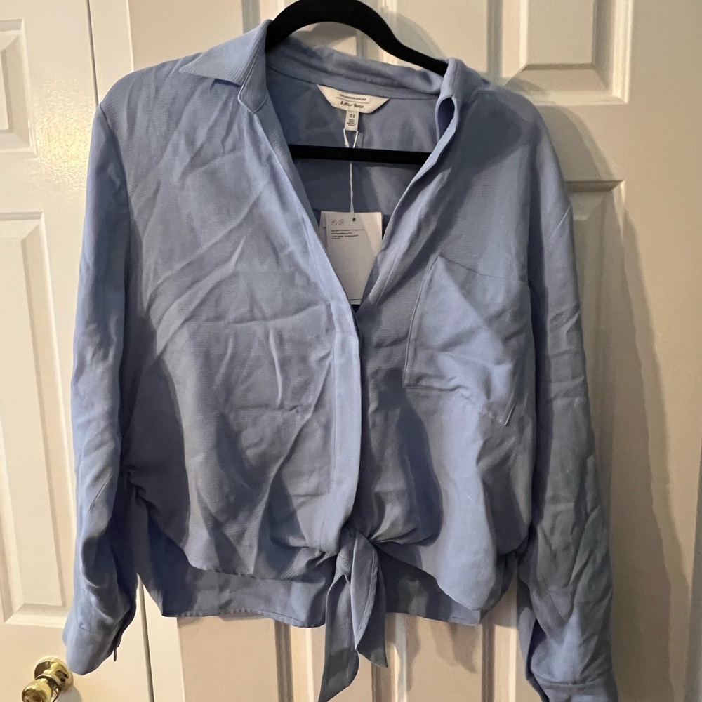 & Other Stories Light Blue Button Down Shirt